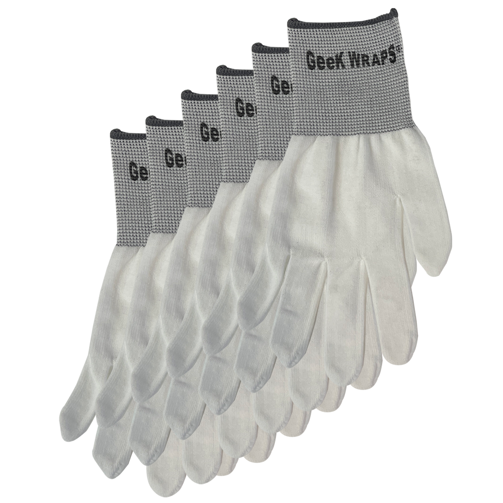 Geek Wraps Wrap Gloves - 6 pack